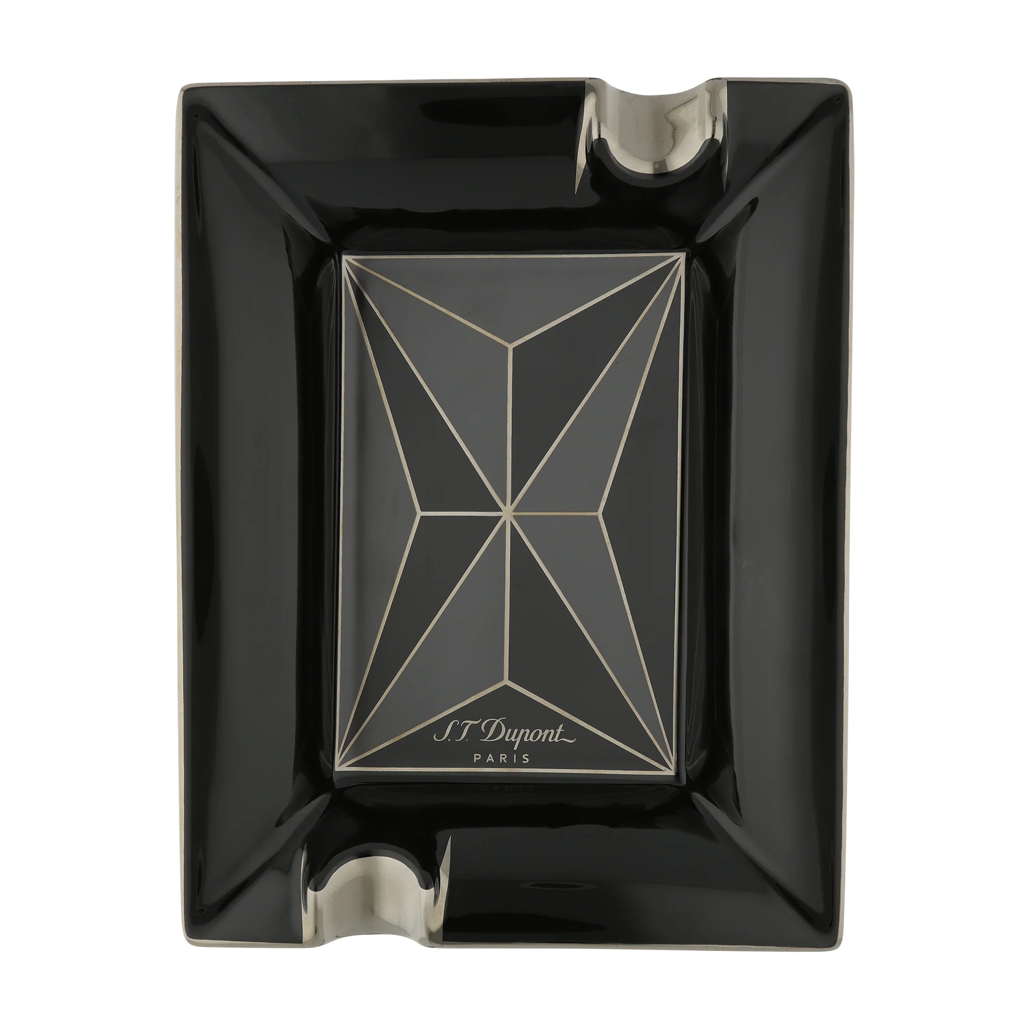 S.T. Dupont Porcelain Cigar Ashtray Fire X Black – tomtom