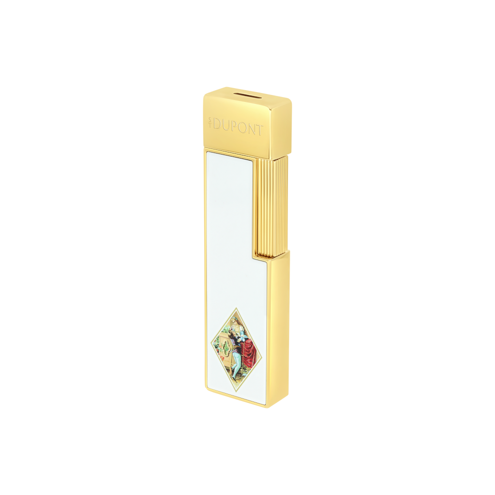 S.T. Dupont Twiggy Romeo Y Julieta White & Gold