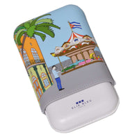 Elie Bleu Casa Cubana Cigar Case