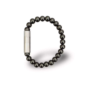 Punch Bracelets Stainless Steel - 8mm Beads