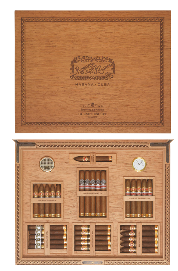 Hunters & Frankau House Reserve Series 1790 Collection Number Two - Humidor of 61 Cigars