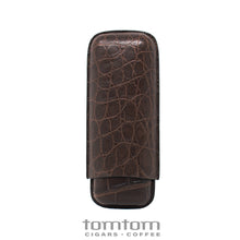 Load image into Gallery viewer, Crocodile Cigar Case 2 cigars - Classic