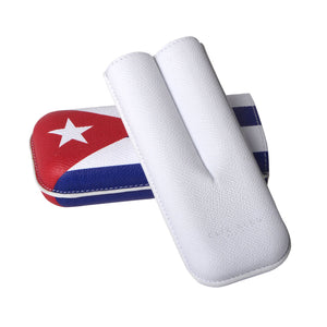 Elie Bleu Cuban Flag Cigar Case