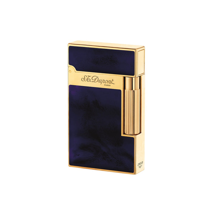 S.T. Dupont Ligne 2 Navy Blue Lacquer & Gold