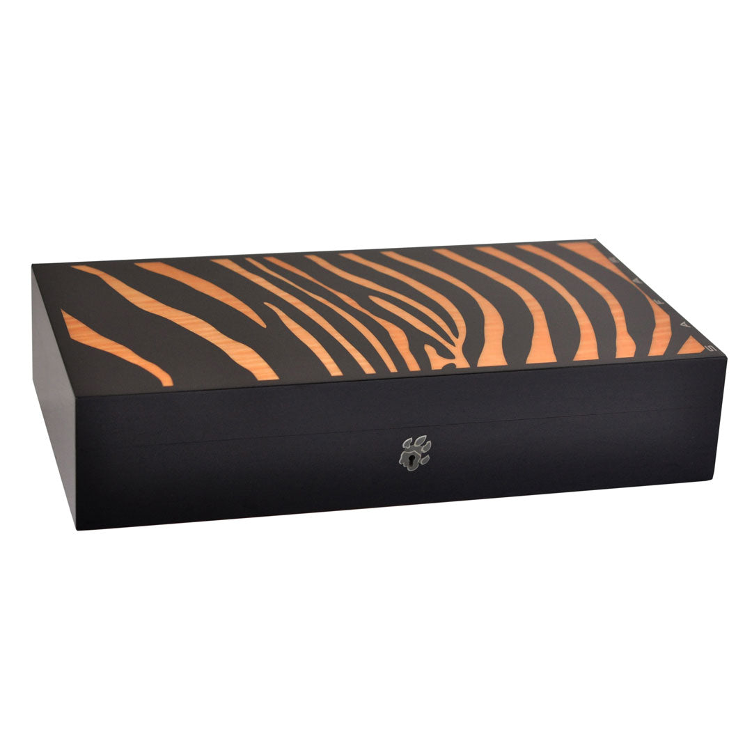 Elie Bleu Safari Zebra Humidor